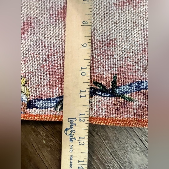 Lillian Vernon Easter Tapestry Table Runner Rabbits 70" Long &‎ 2 Placemats C33 - Picture 9 of 9